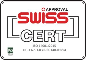 ISO 140001:2015, CertNo. I-030-02-140-00294